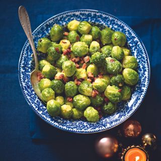 Sprouts With Pancetta And Parmesan
