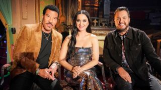 Katy, Luke and Lionel on American Idol