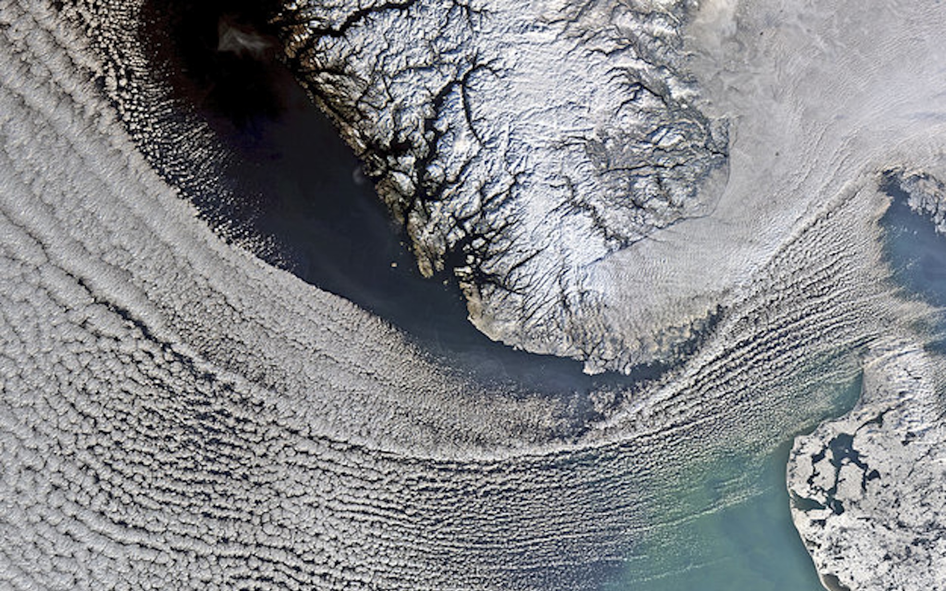 Earth From Space: Scandinavian Snows