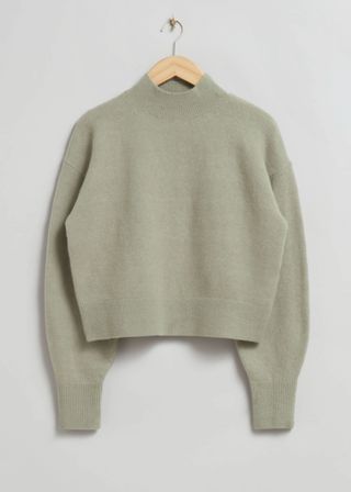 Mock-Neck Sweater