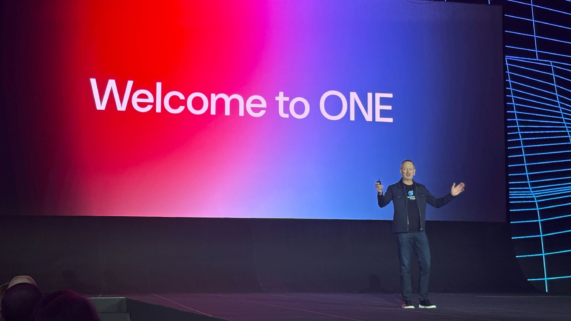 An image of Woodson Martin at the ONE event