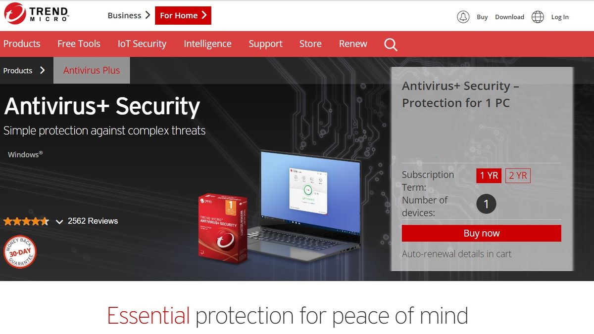 download purchased trend micro