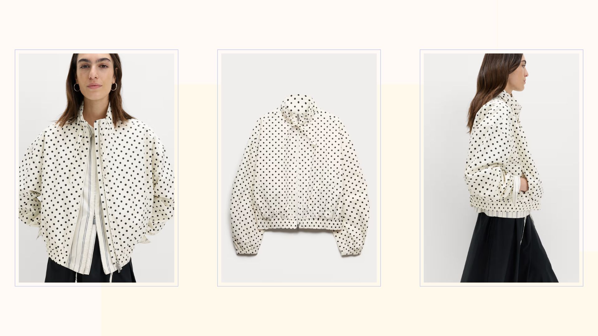 M&amp;S polka dot bomber