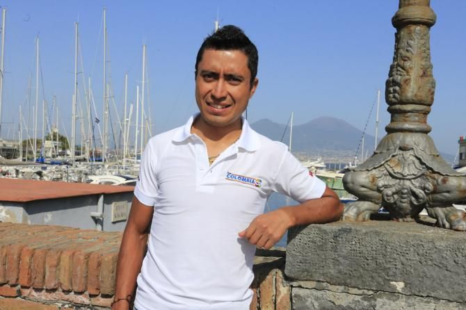 Darwin Atapuma (Colombia) will make his Grand Tour debut at this year's Giro d'Italia