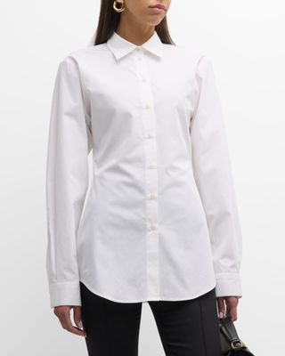 Long Sleeve Poplin Shirt