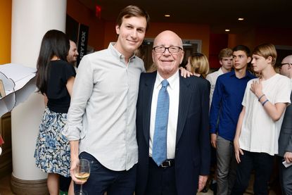 Jared Kushner and Rupert Murdoch in 2014
