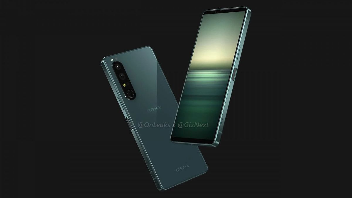 Sony Xperia 1 IV leaked render