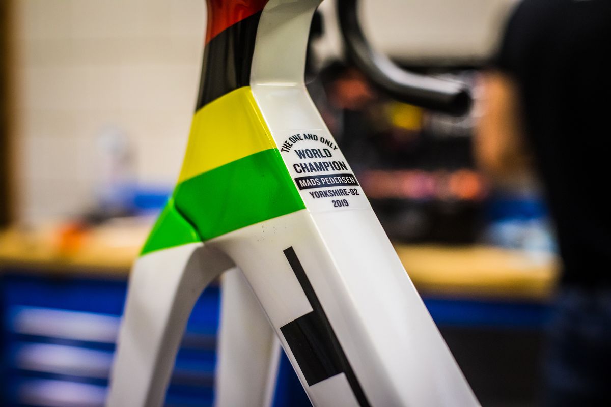 Mads Pedersen's World Champion Trek Madone