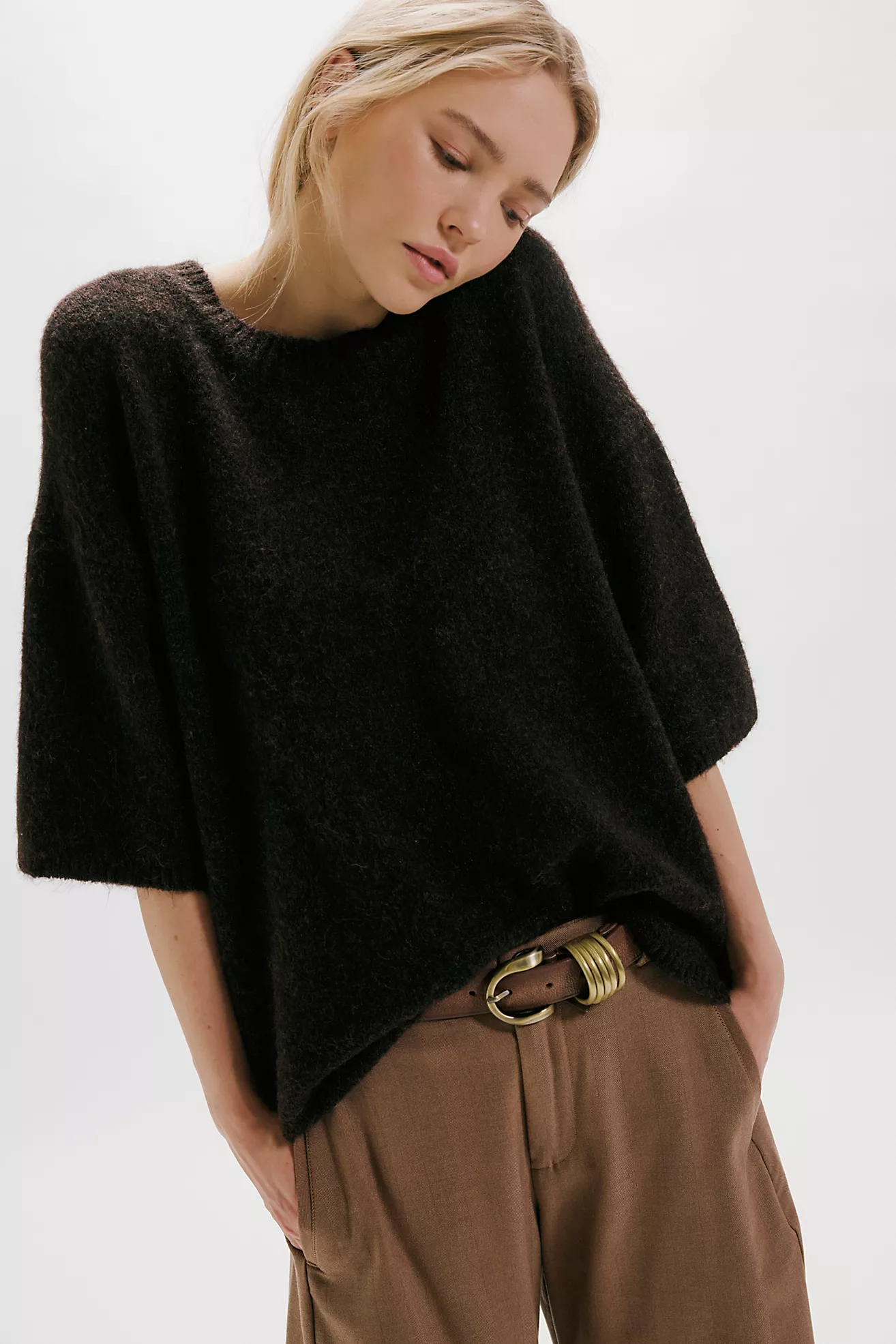 Free People, Margot Softspun Sweater Tee