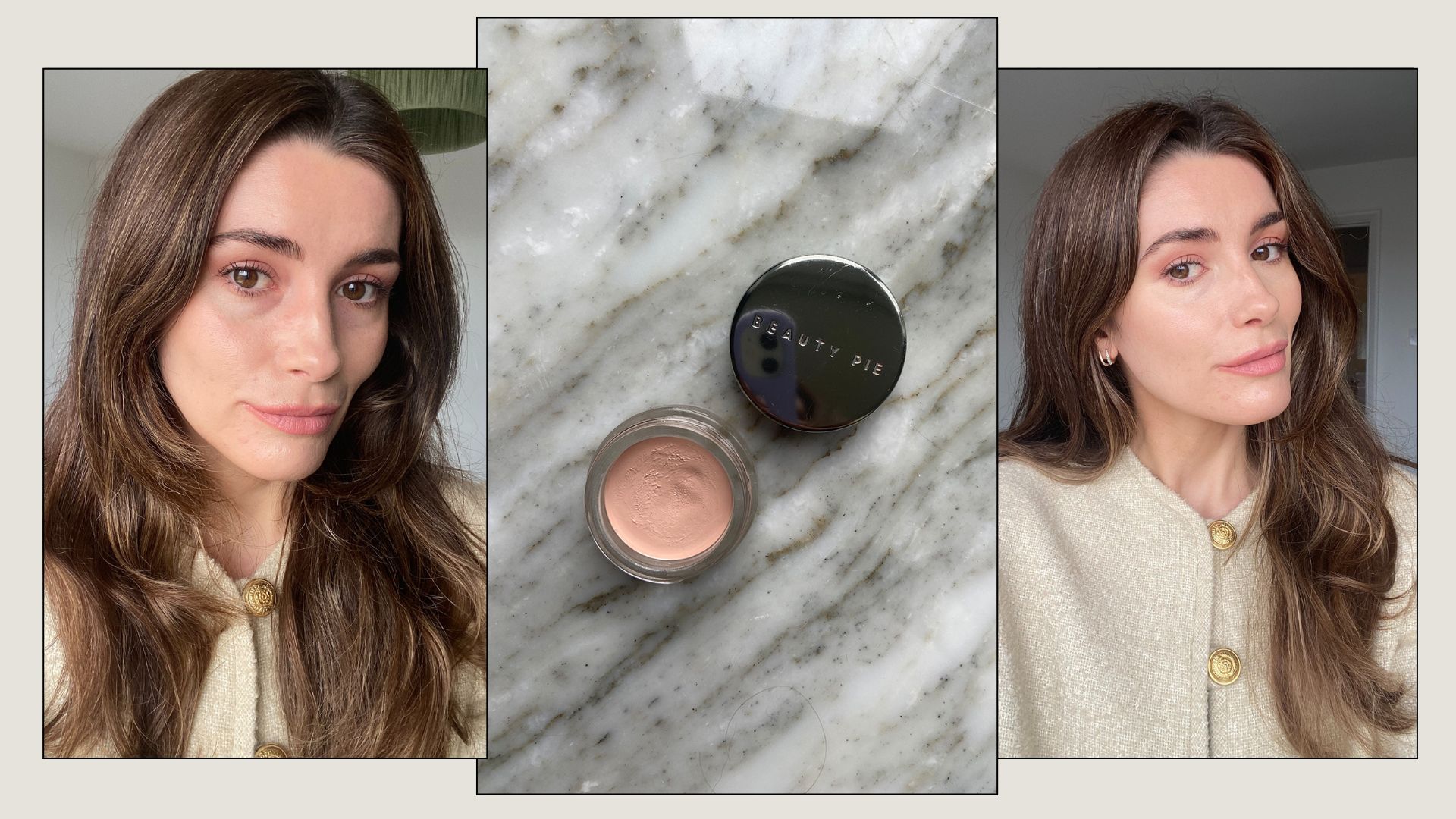 Eleanor testing the beauty pie superluminous undereye genius corrector on her dark circles
