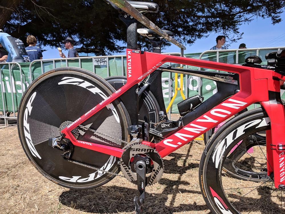 Nathan Haas' new Canyon Speedmax CF SLX