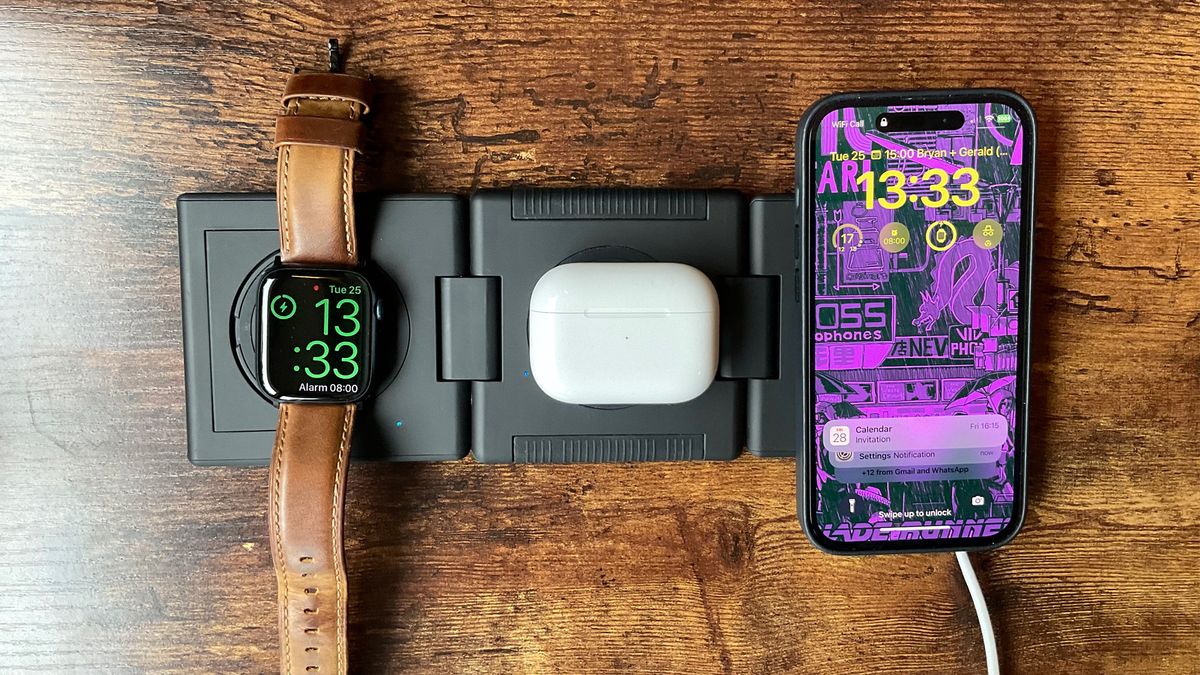 Ampere Unravel travel charger review Foldable power for iPhone, Apple Watch, and more iMore