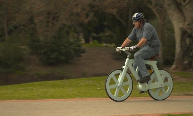 Cardboard bike