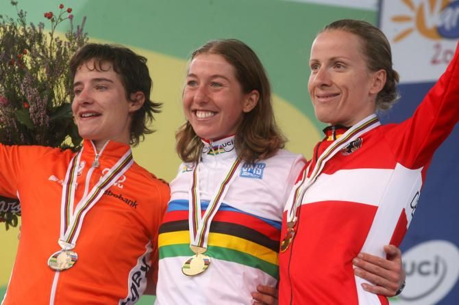 2008 was a special year for Nicole Cooke as she won the road race world championship in addition to Olympic gold