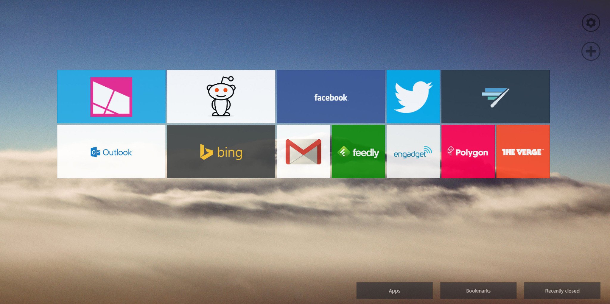 Modern New Tab