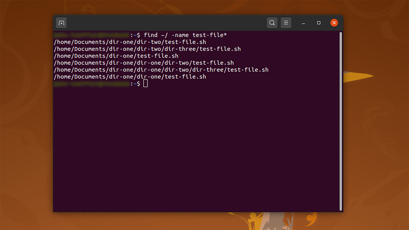 linux file copy log out