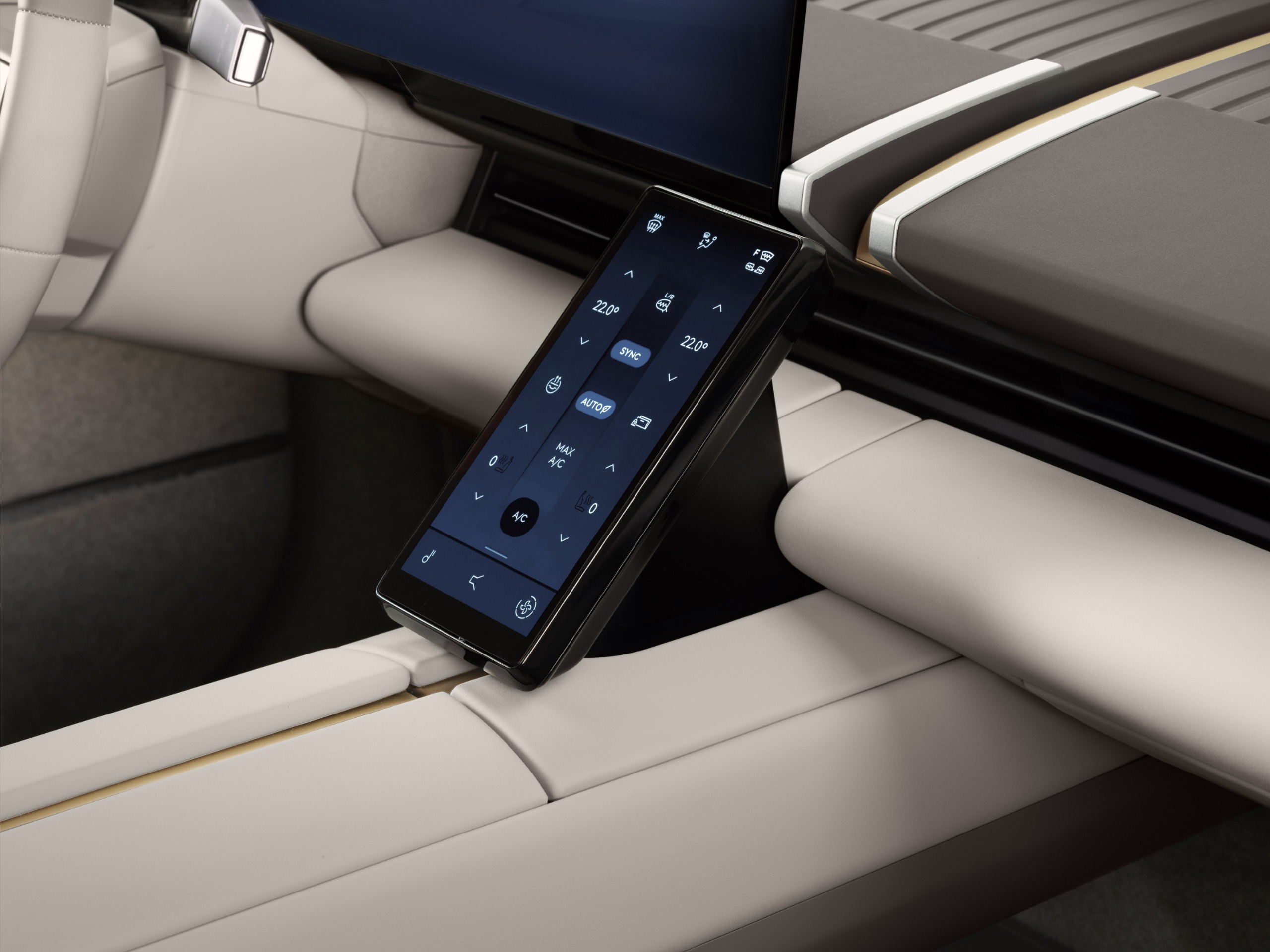 Centre console details