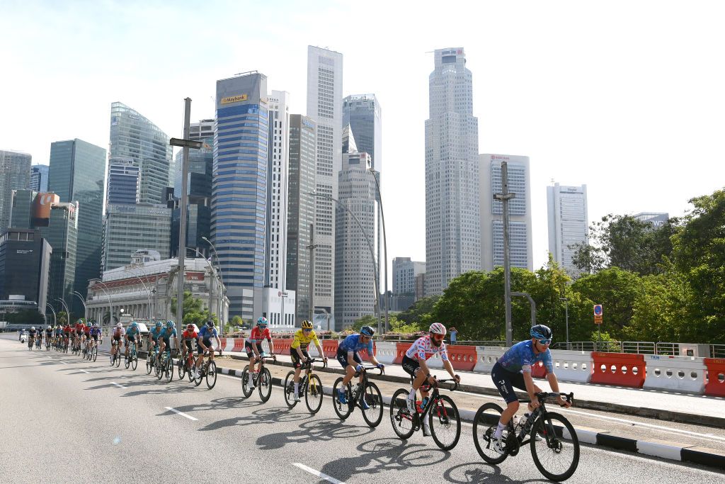 The Tour de France Singapore Criterium was held down town