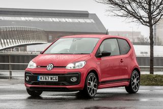 Front facing view of the Volkswagen GTI Up