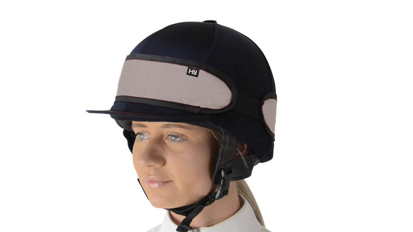 Hy Silva Flash reflective hat band hi viz for horse riders