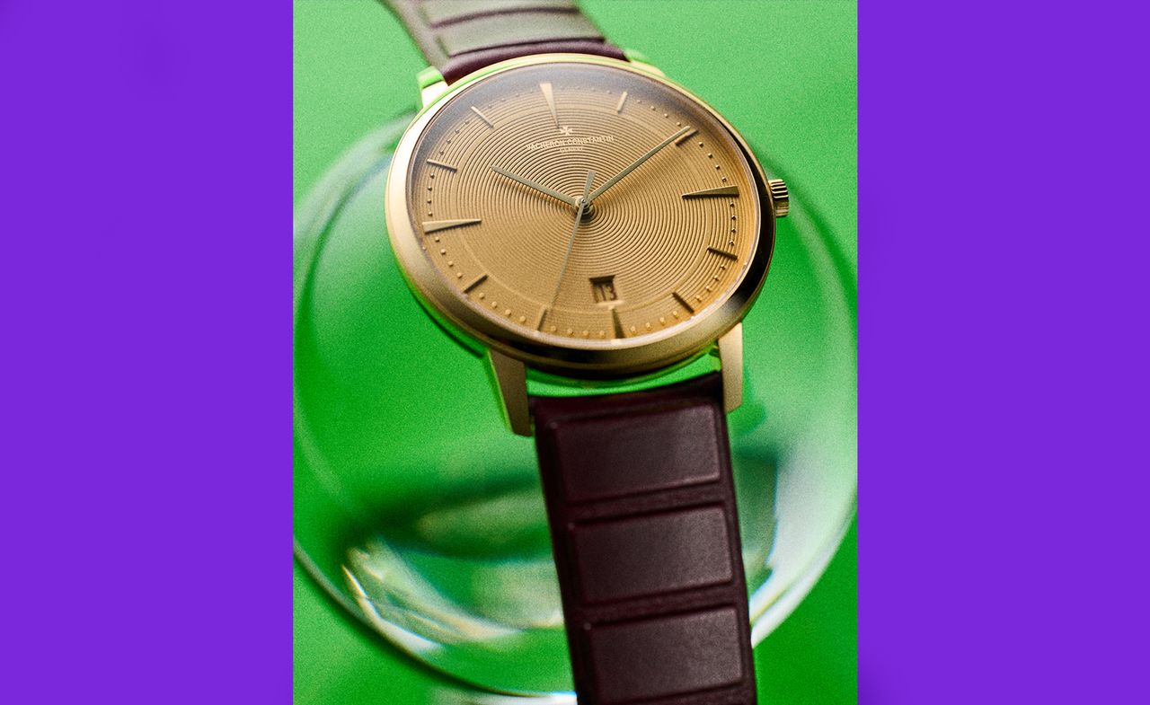 gold watch by Ora-ïto and Vacheron Constantin