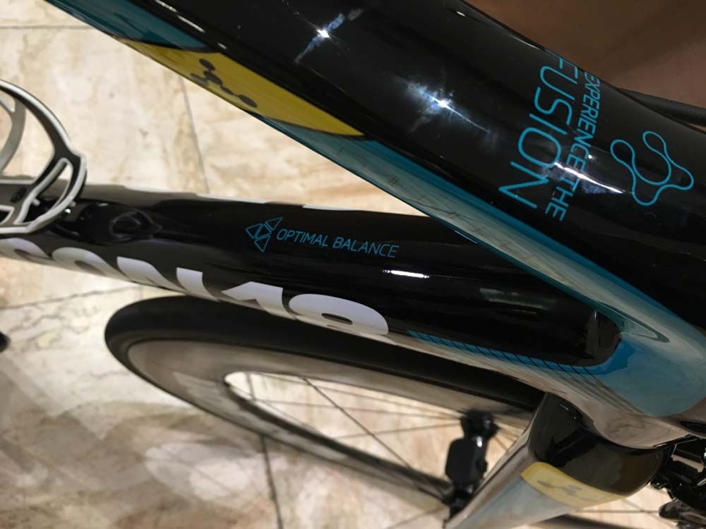 There are lots of logo on the bikes
