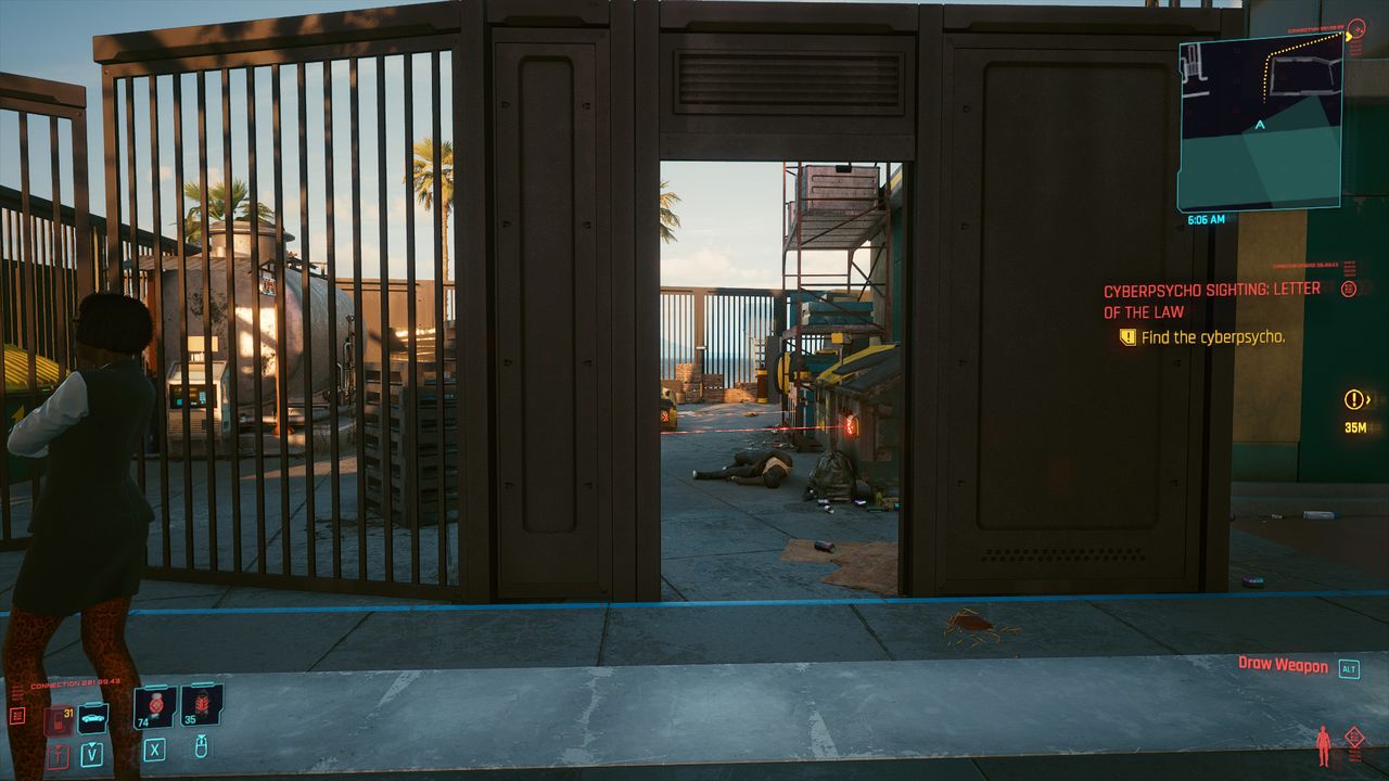 Cyberpunk 2077 Cyberpsycho Sightings locations