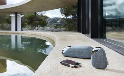 Portable Bluetooth speakers and power bank by Georg Jensen and Philips