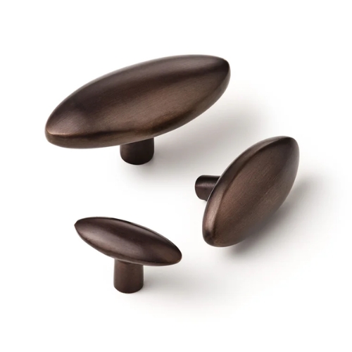 MATILDA GOAD &amp;amp; CO., Blackened Bronze Oval Knob
