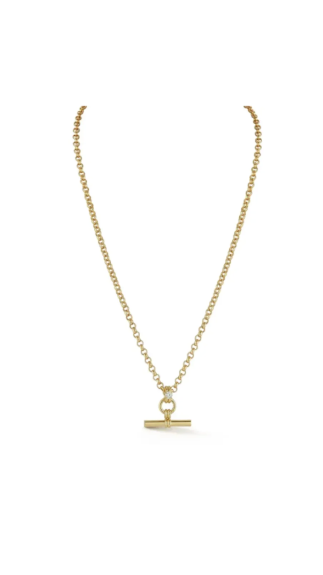 Jemma Wynne, Forme Diamond Toggle Necklace