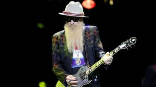 Billy Gibbons on stage