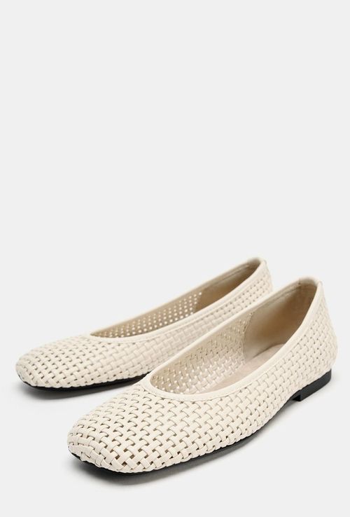 Braided Top Ballet Flats