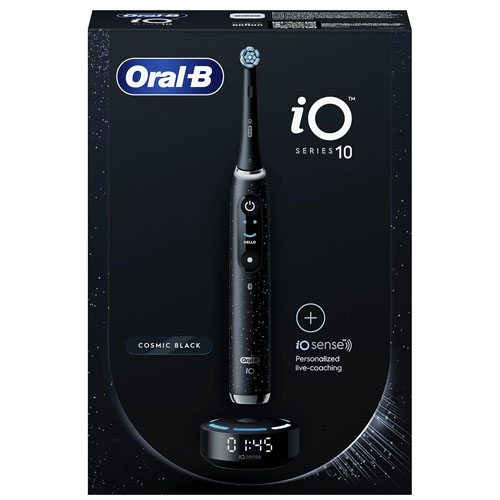 Oral-B iO series 10 toothbrush on white background