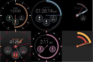 Pujie Black Watch Face screenshor