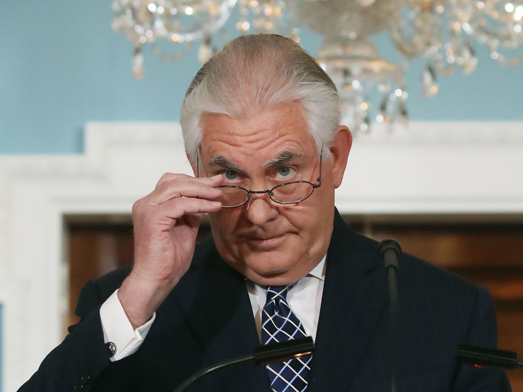 Rex Tillerson.