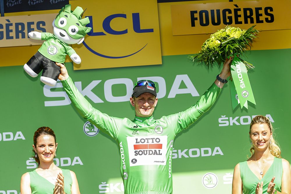 Andr&eacute; Greipel still in the green jersey