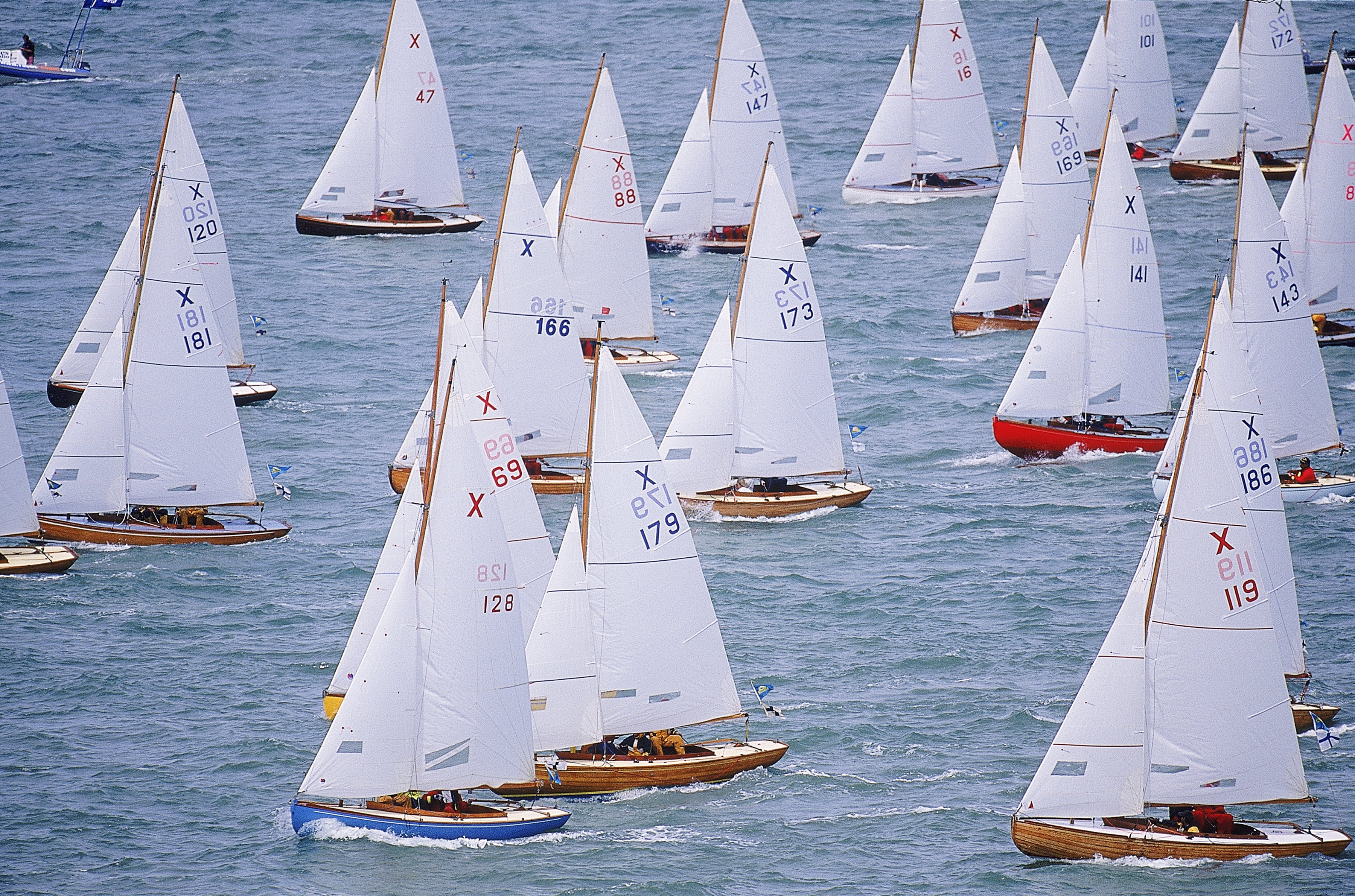 General view of the Skandia Life Cowes Week 2000