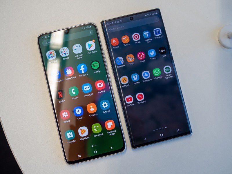 Samsung Galaxy A90 5G and Galaxy Note 10+