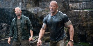 Jason Statham and Dwayne Johnson in Hobbs & Shaw