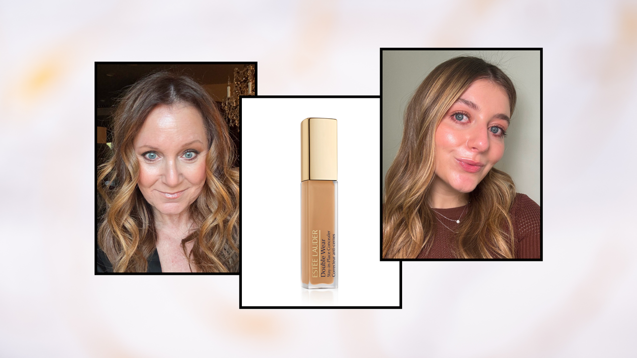 samantha holender and her mature skin mother testing estee lauder concealer