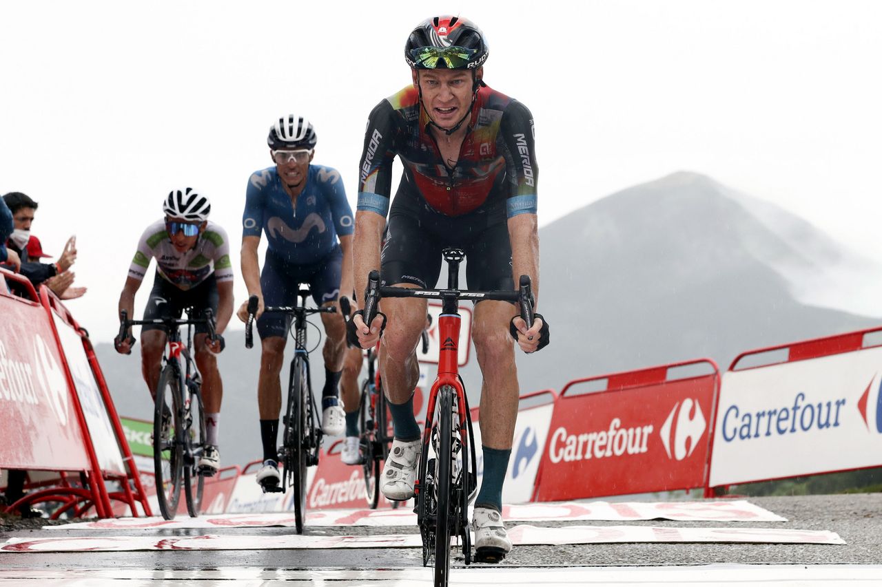 Vuelta Espana 2021 - 76th Edition - 17th stage Unquera - Lagos de Covadonga 185,8 km - 01/09/2021 - Jack Haig (AUS - Bahrain Victorious) - photo Luis Angel Gomez/BettiniPhoto&Acirc;&copy;2021
