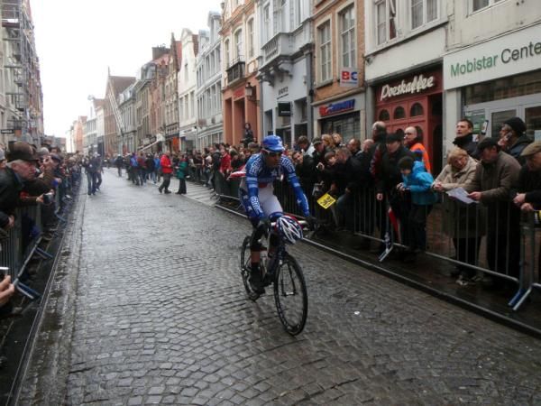 George Hincapie (BMC Racing Team) is popular with Flandrians