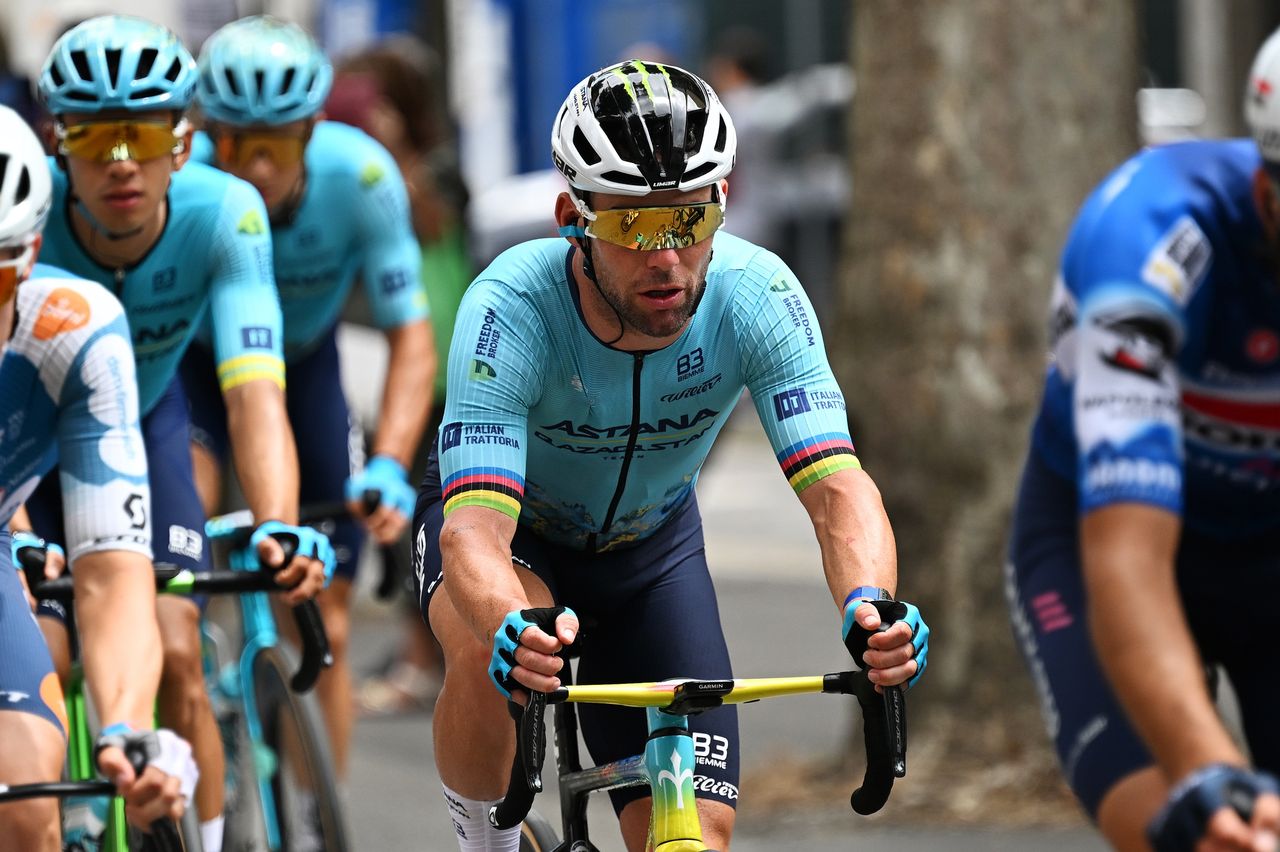 Mark Cavendish at the Tour de France in Florence