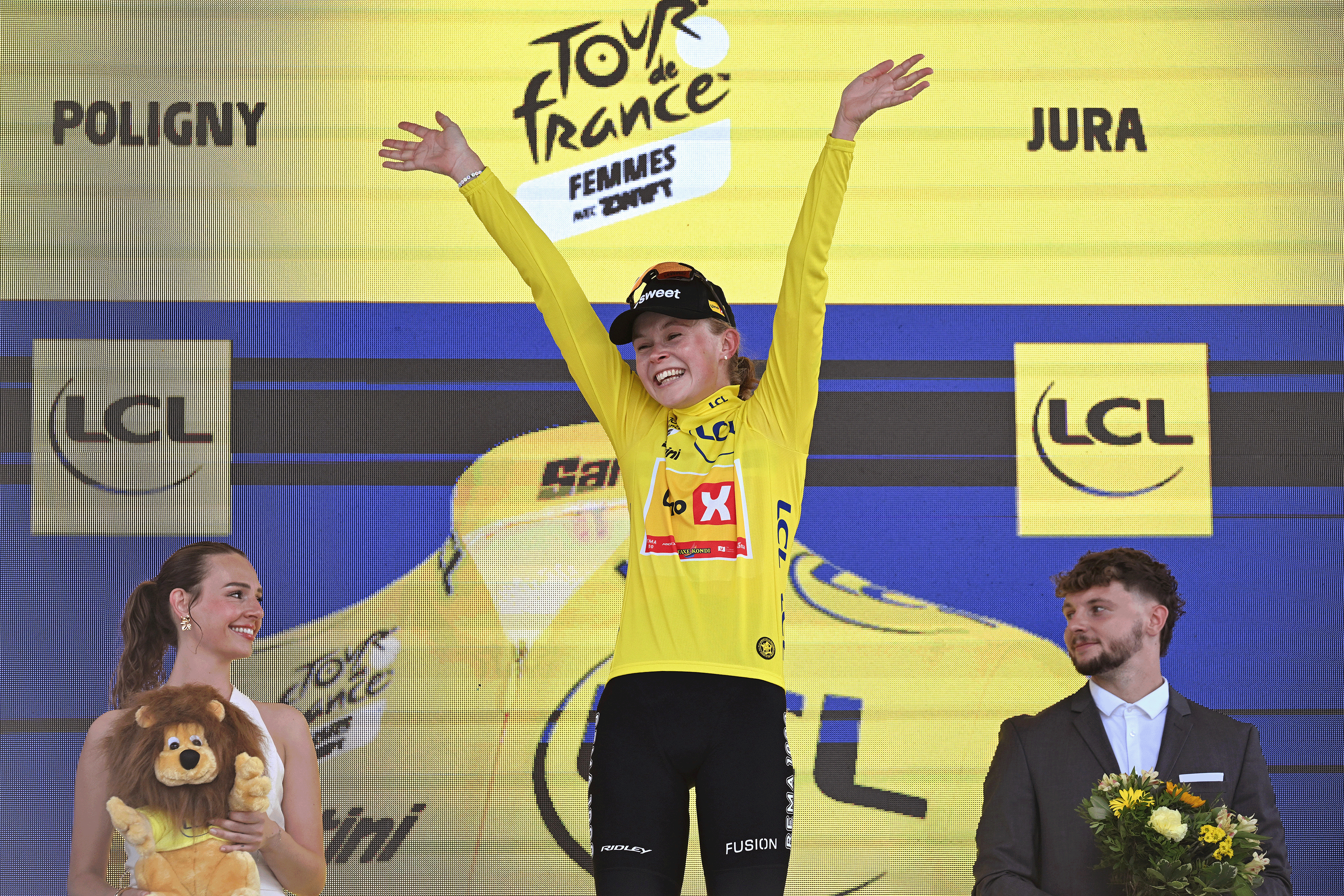 The GC standings at the Tour de France Femmes 2026 – Yellow jersey goes to Sigrid Haugset from breakaway after Wiebes gets dropped early