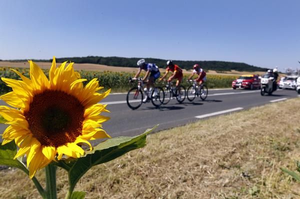 The heat was on for the Tour's stage 5 to Montargis.