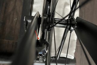 Hydraulic disc brake tips: A white towel under your brake assembly will allow contrast to see where a rotor may be out of true