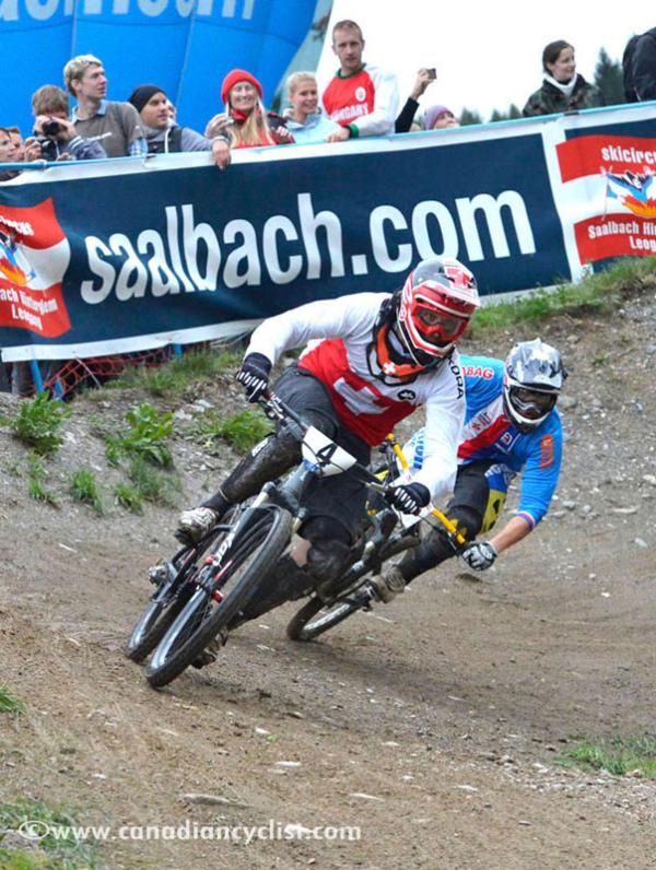 Rinderknecht and Mechura missed the crash at the start of the Big Final