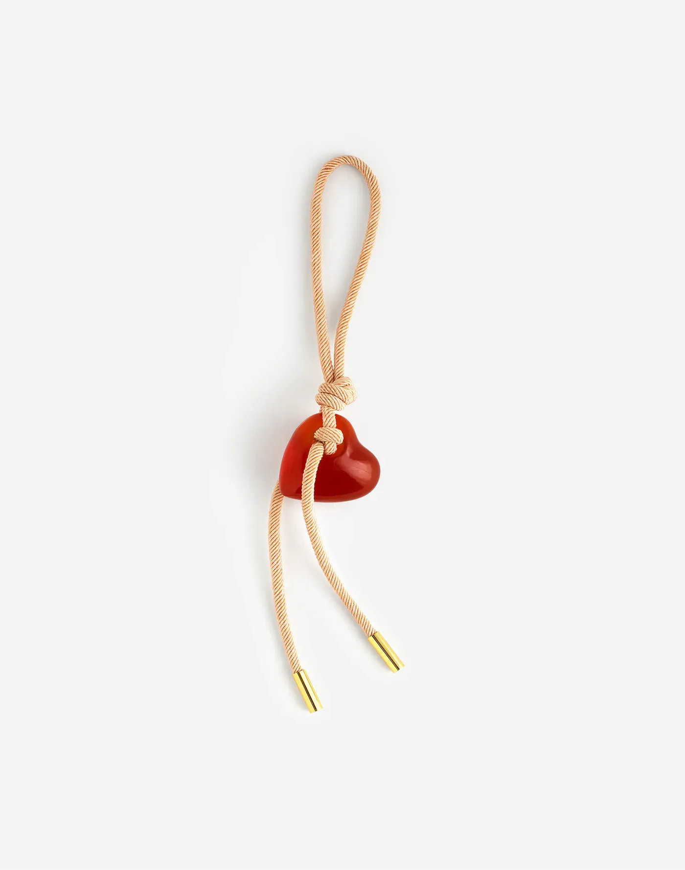 Madewell, Carved Heart Bag Charm