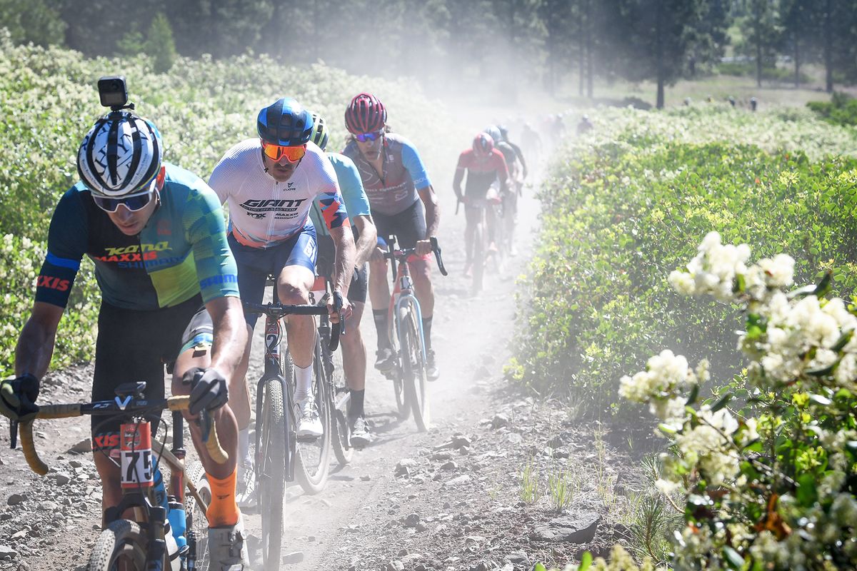 Kerry Werner on stage 1 of Oregon Trail Gravel Grinder