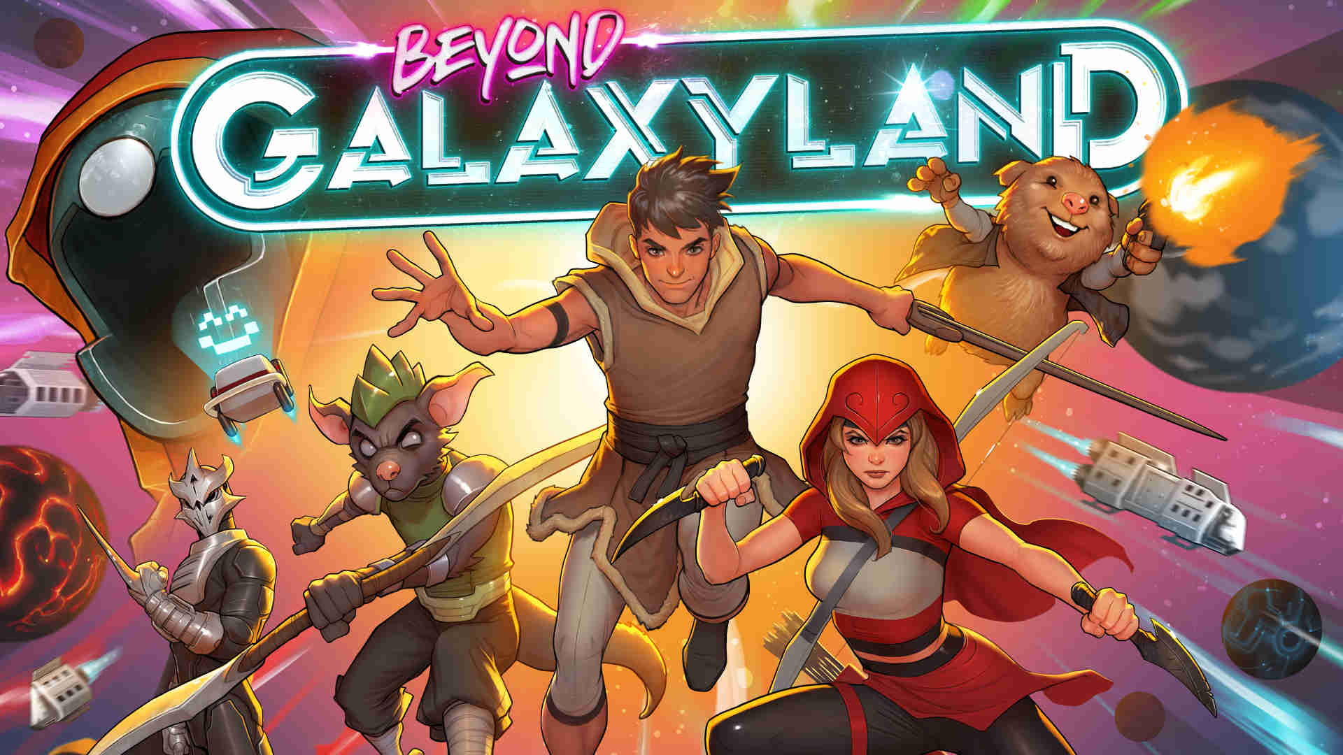 Beyond Galaxyland es un juego de rol espacial que se inspira en todo, desde Final Fantasy 7 hasta The Goonies.